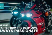 Все начинается с глубокой любви и всегда страстно. KOVE 450RR