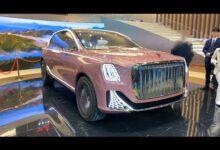 НОВЫЙ концепт HONGQI E-LS — автосалон в Чэнду, 2023 г.