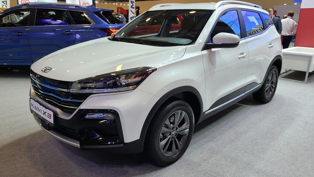 Пакет Kaiyi X3 Comfort на выставке MIMS 2023, лицевая сторона