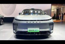 Обзор экстерьера и интерьера CHERY EXEED STERRA ET EV 2024 года — автосалон в Чэнду, 2023 год