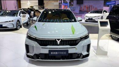 Краткий обзор экстерьера и интерьера Voyah Free 2024 |  Внедорожник с расширенным запасом хода |  — Автосалон в Чэнду, 2023 г.