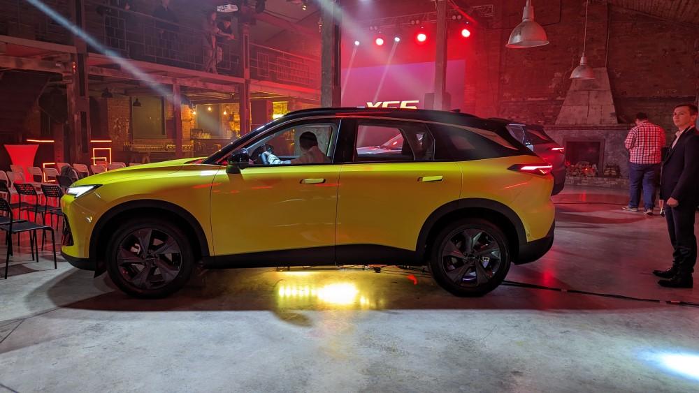BAIC X55 в России, вид сбоку