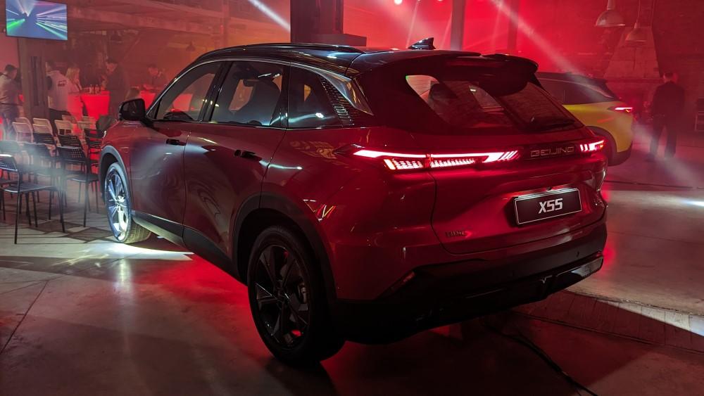 BAIC X55 в России, вид сзади