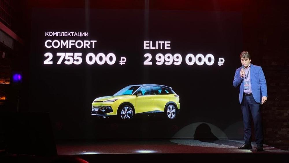 Цены комплектаций BAIC X55 в России