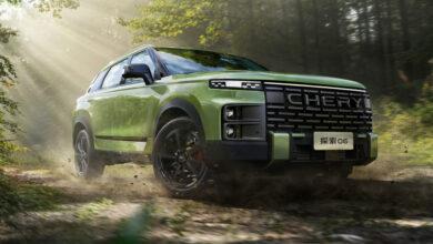 Новейший кроссовер Chery Explore 06 привезли в Россию. Цена известна.