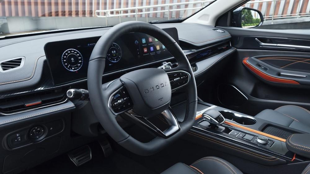 Интерьер салона седана Omoda S5 GT