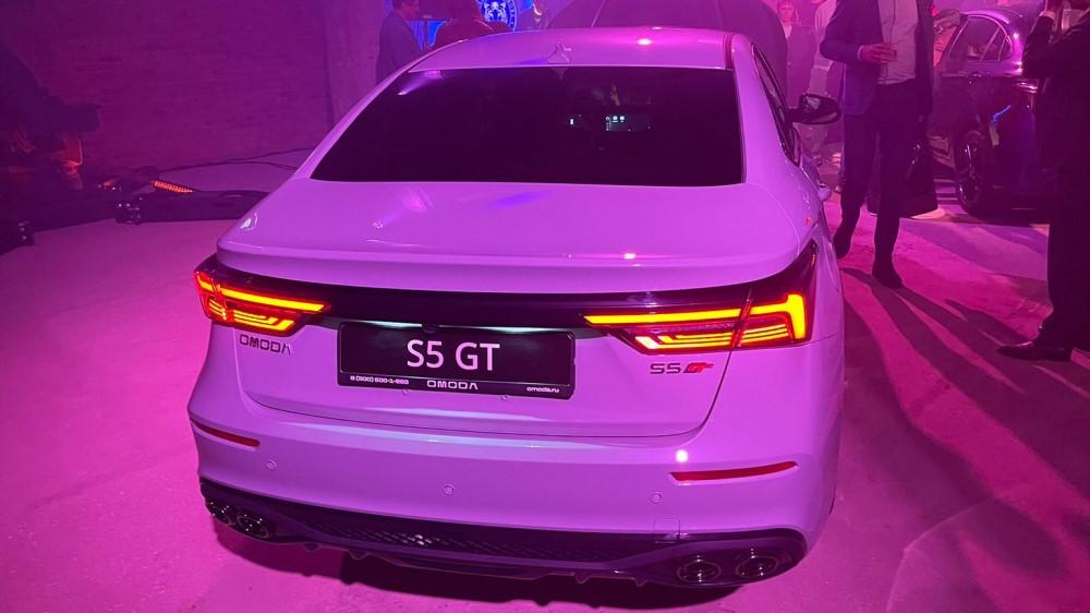 Презентация цен на заднюю часть Omoda S5 GT
