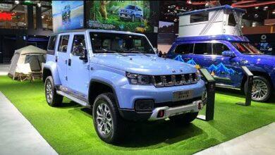 Краткий обзор экстерьера и интерьера BAIC BJ40 City Hunter Edition 2.0T 8AT 2023 года — автосалон в Чэнду, 2023 год