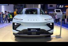 Краткий обзор экстерьера и интерьера Chery eQ7 EV 2024 года — автосалон в Чэнду 2023 года
