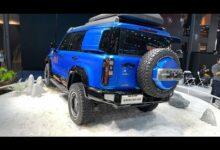 Обзор BAIC BEIJING BJ40 Modified Edition 2024 года — автосалон в Чэнду, 2023 год