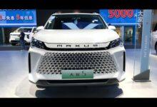 Обзор SAIC Maxus MIFA5 EV MPV 2024 года — автосалон в Чэнду, 2023 год