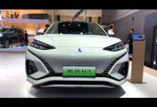 Краткий обзор экстерьера и интерьера BYD DENZA N7 EV AWD 2023 года — автосалон в Чэнду 2023 года
