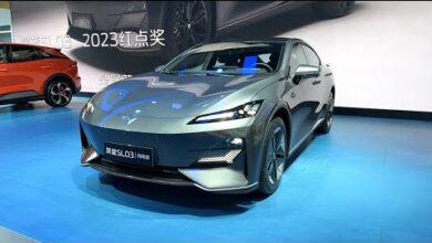 Краткий видео обзор экстерьера и интерьера Changan Deepal SL03 EV 2023 года — Автосалон в Чэнду 2023 года