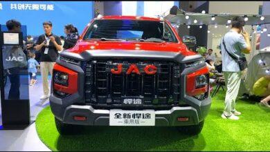 Обзор пикапа JAC Hunter 2024 года — автосалон в Чэнду 2023 года