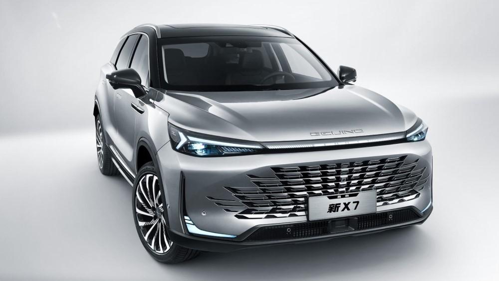 BAIC X7 обновил новую переднюю часть 2023 года