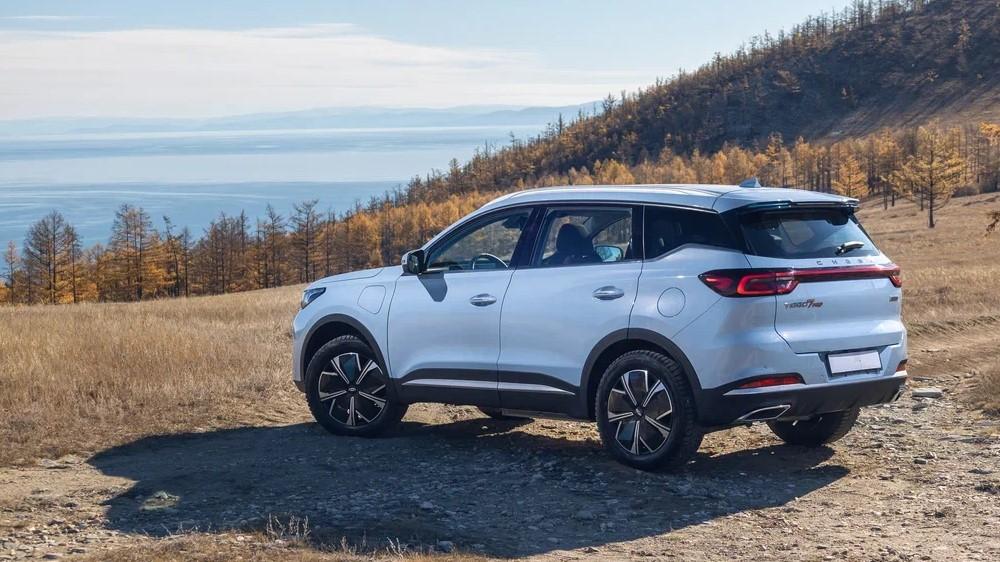 Chery Tiggo 7 Pro Plug-in Hybrid, вид сзади