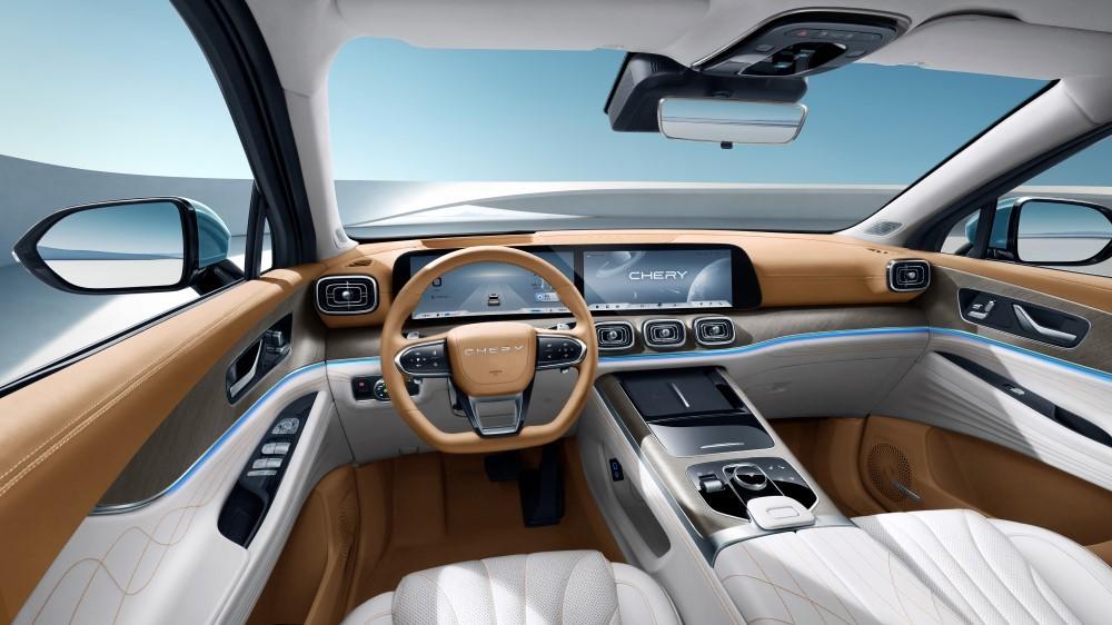 Интерьер салона Чери Тигго 9