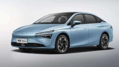 Полностью электрический седан GAC Aion S Max поступает в продажу в Китае. Полностью электрический седан GAC Aion S Max поступает в продажу в Китае.