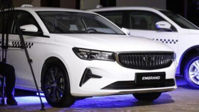 Седан Geely Emgrand был представлен в России на конференции «Такси»