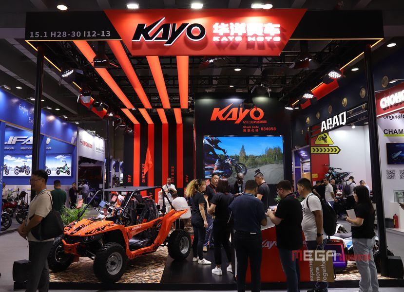 Основные моменты 134-й Кантонской ярмарки: мотоциклы с большим объемом двигателя, компактные скутеры, нестандартные модели.