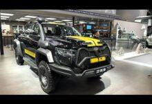 Краткий обзор экстерьера и интерьера GreatWall POER Dragon Bullet Edition 2.0T 8AT 2023 года — автосалон в Чэнду, 2023 год