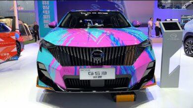 Краткий обзор экстерьера и интерьера GAC Trumpchi GS3 2023 1.5T 7DCT — Автосалон в Чэнду, 2023 г.