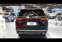 Краткий видео обзор экстерьера и интерьера CHERY EXEED VX 2.0T 8AT 2024 года — автосалон в Чэнду, 2023 год