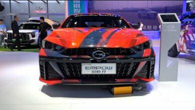 Краткий видео обзор экстерьера и интерьера GAC Trumpchi Empow R 2.0T 8AT 2023 года — Автосалон в Чэнду, 2023 год Краткий видео обзор экстерьера и интерьера GAC Trumpchi Empow R 2.0T 8AT 2023 года — Автосалон в Чэнду, 2023 год