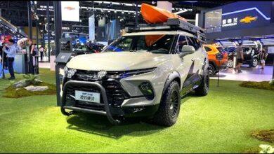 Краткий видео обзор экстерьера и интерьера Chevrolet Blazer Fishing Edition 2024 года — автосалон в Чэнду 2023 года Краткий видео обзор экстерьера и интерьера Chevrolet Blazer Fishing Edition 2024 года — автосалон в Чэнду 2023 года