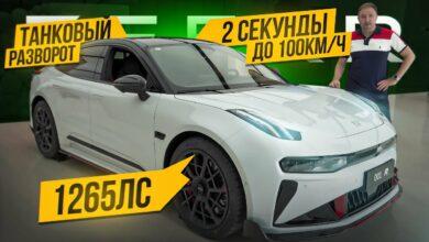 Электромобиль Zeekr 001 FR быстрее Tesla. Краткий видео обзор