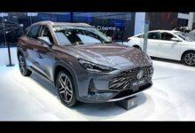 Краткий видео обзор экстерьера и интерьера SAIC MG ONE α 1.5T CVT 2023 года — автосалон в Чэнду, 2023 год