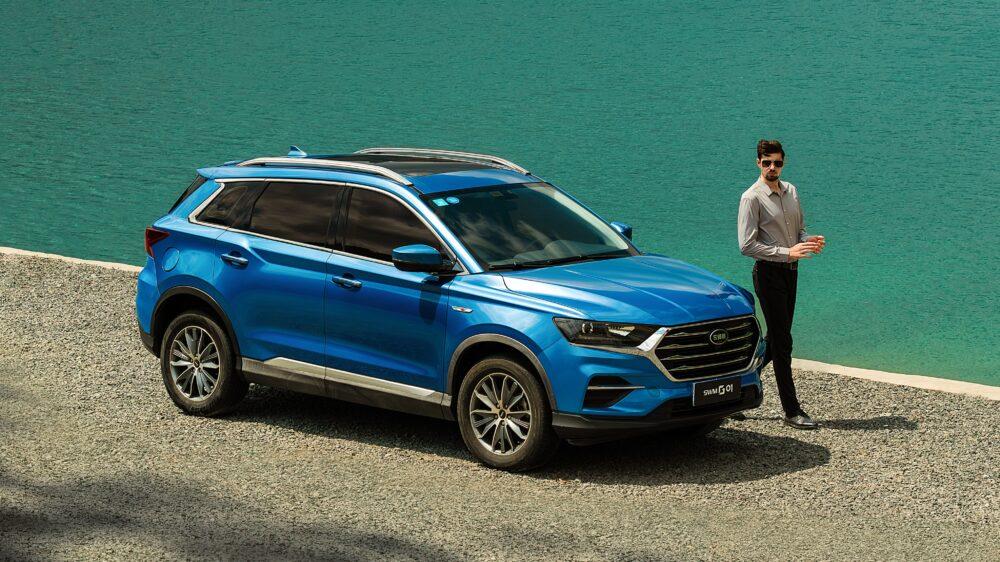 SWM G01 боковая передняя