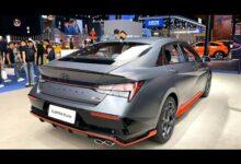 Краткий видеообзор экстерьера и интерьера Hyundai Elantra N-Line 2024 года — Автосалон в Чэнду, 2023 год