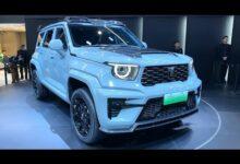 Первый краткий видеообзор внедорожника GreatWall TANK 700 Hi4-T PHEV 2024 года. — автосалон в Гуанчжоу, 2023 год.