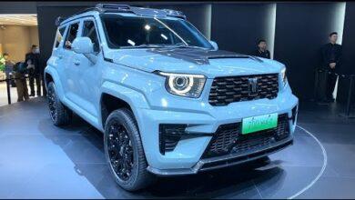 Первый краткий видеообзор внедорожника GreatWall TANK 700 Hi4-T PHEV 2024 года. — автосалон в Гуанчжоу, 2023 год.