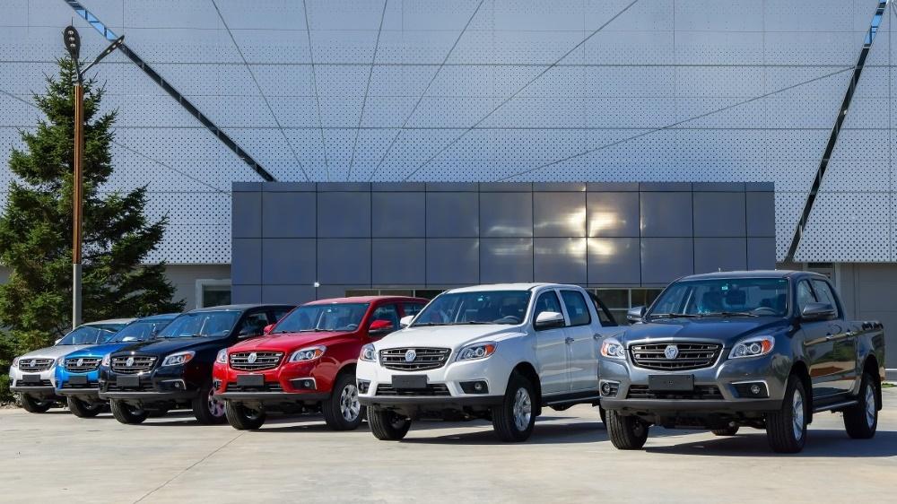 Пикап Sollers ST6 разные цвета цветовая гамма