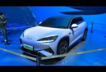 Краткий видеообзор экстерьера и интерьера BYD Sea Lion 07 EV 2024 года — автосалон в Гуанчжоу 2023 года