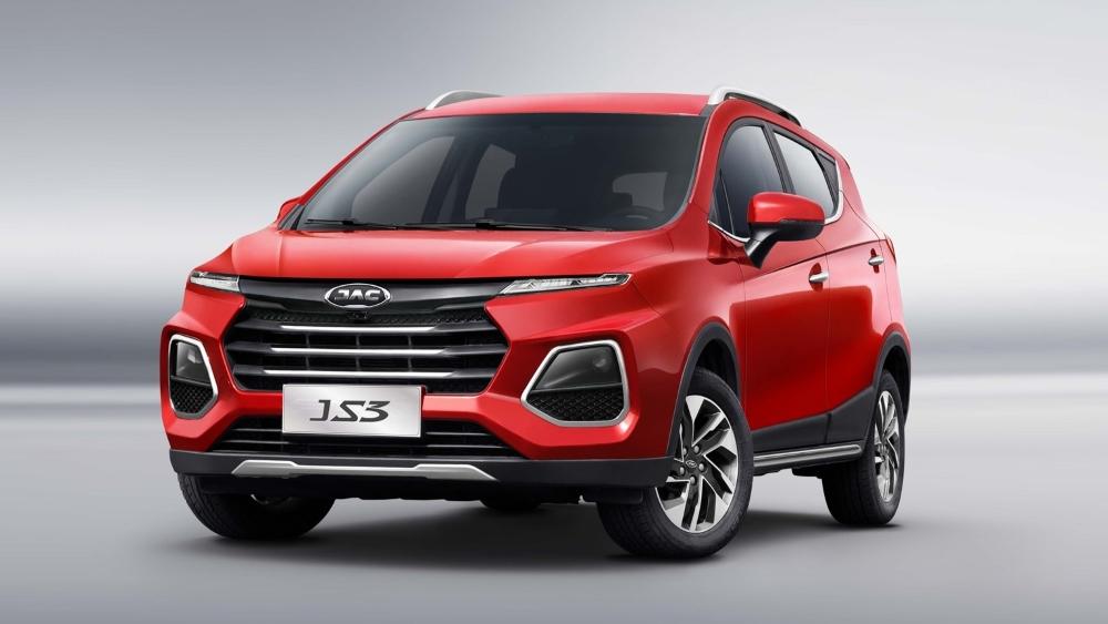 Кроссовер JAC JS3 бок передок