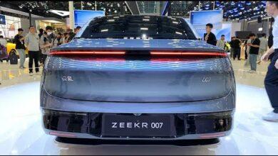 Краткий видеообзор экстерьера и интерьера Geely ZEEKR 007 EV 2024 года — автосалон в Гуанчжоу 2023 года Краткий видеообзор экстерьера и интерьера Geely ZEEKR 007 EV 2024 года — автосалон в Гуанчжоу 2023 года