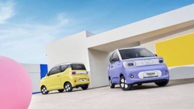 Новый Wuling Hongguang Mini EV Macron запущен в продажу по цене 6400 долларов США в Китае Новый Wuling Hongguang Mini EV Macron запущен в продажу по цене 6400 долларов США в Китае