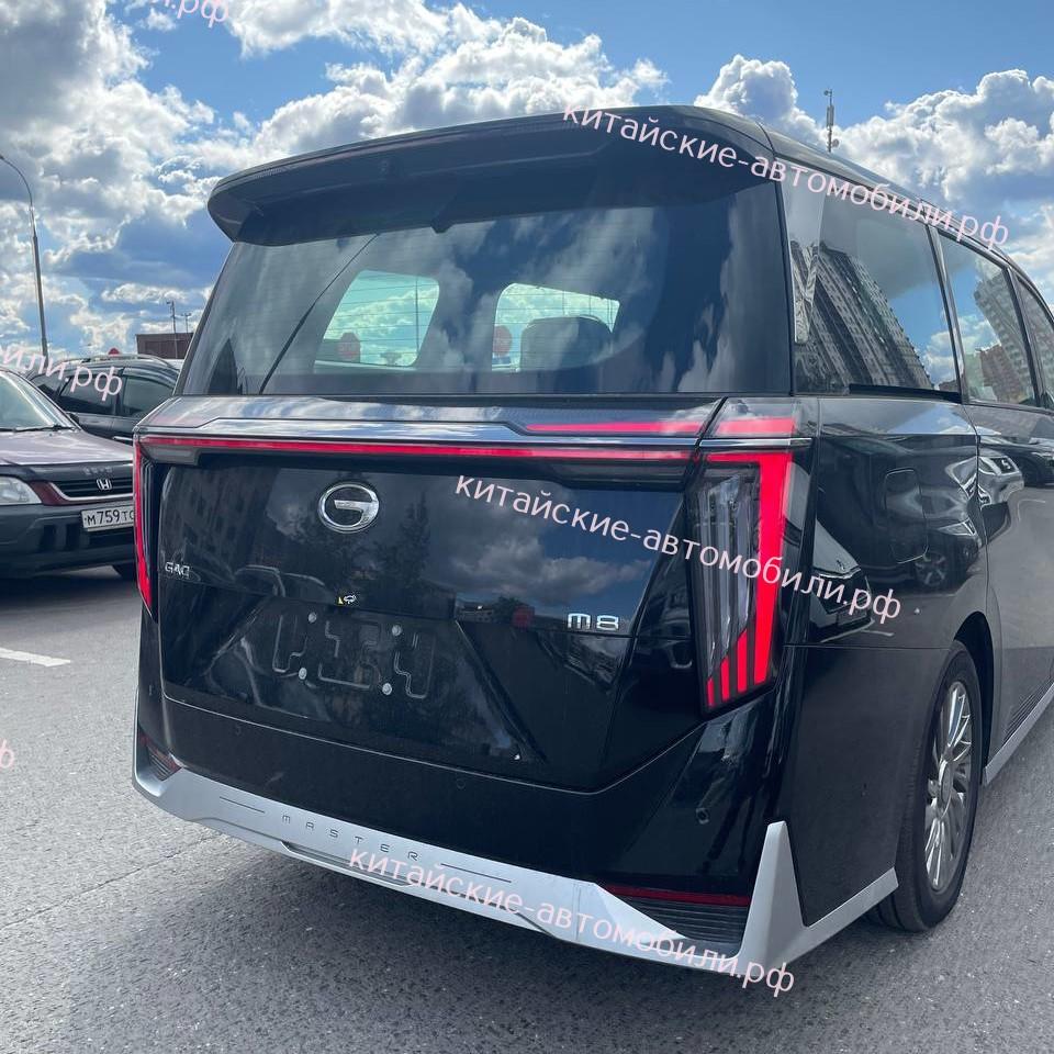 GAC M8 в России, вид сзади
