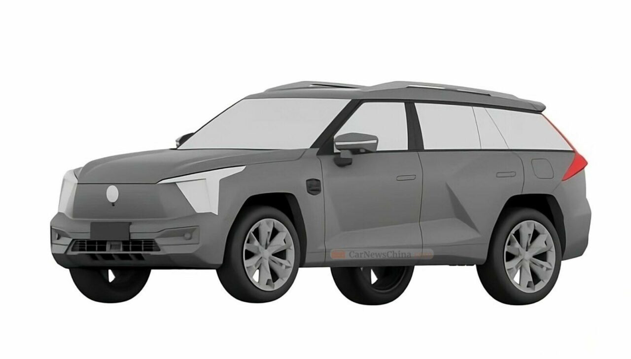 Утечка патентных изображений внедорожника GWM Haval Veyron в Китае. Он выйдет на рынок в 2024 году