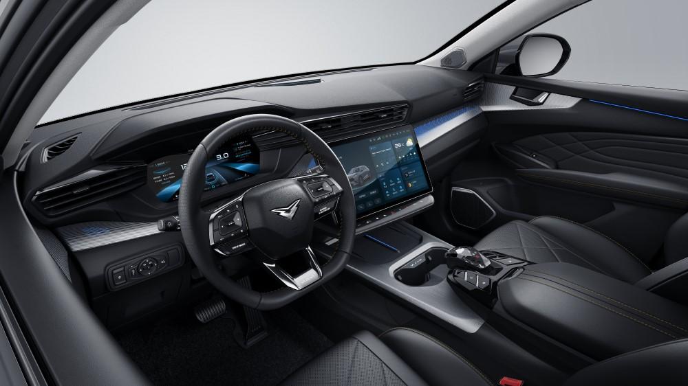 Интерьер салона Kaiyi Kunlun X7