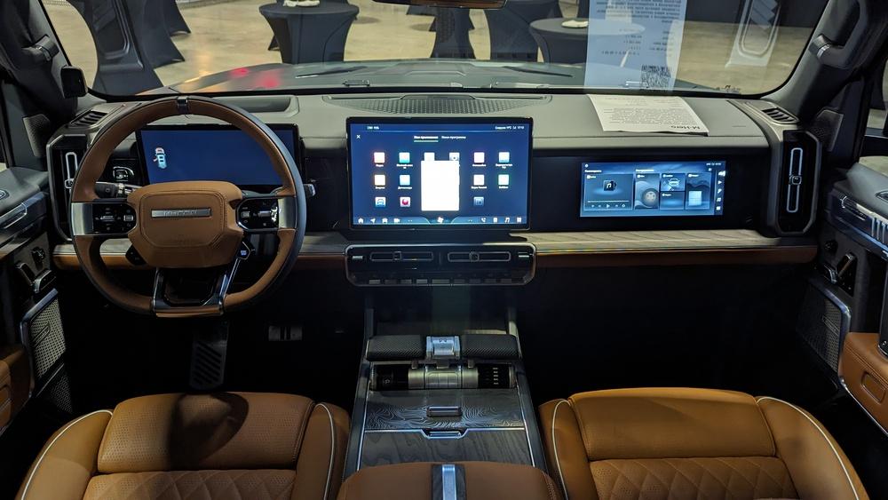 Mengshi M-Hero 917 салон салон первый ряд