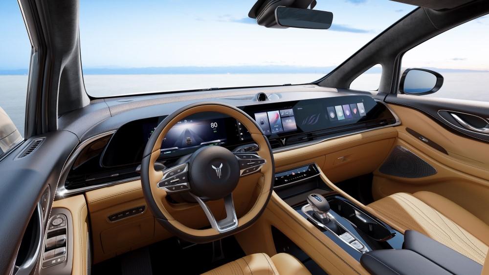 минивэн Voyah Dream First салон салон водительское сиденье