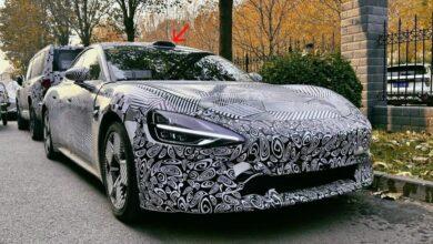 Седан Xiaomi SU7 EV замечен во время дорожных испытаний в Китае. Шпионские фотографии интерьера