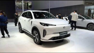Краткий видеообзор экстерьера и интерьера Changan Qiyuan Q05 PHEV 2024 года — Автосалон в Гуанчжоу 2023 года