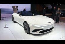 Видеообзор нового кабриолета Genesis X — автосалон в Гуанчжоу, 2023 г.