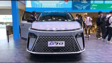 Краткий видеообзор экстерьера и интерьера SAIC Maxus G70 MPV 2024 2.0T 9AT — Автосалон в Гуанчжоу, 2023 г.