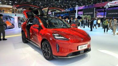 Краткий видеообзор экстерьера и интерьера GAC Aion Hyper HT EV 2024 года — Автосалон в Гуанчжоу, 2023 год